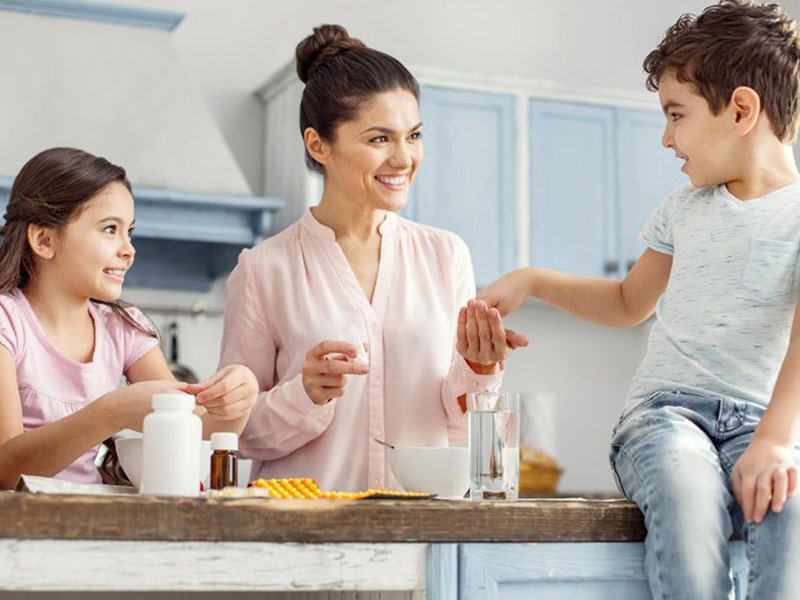 شربت‌های مولتی‌ویتامین و پیشگیری از بیماری‌ها در کودکان
