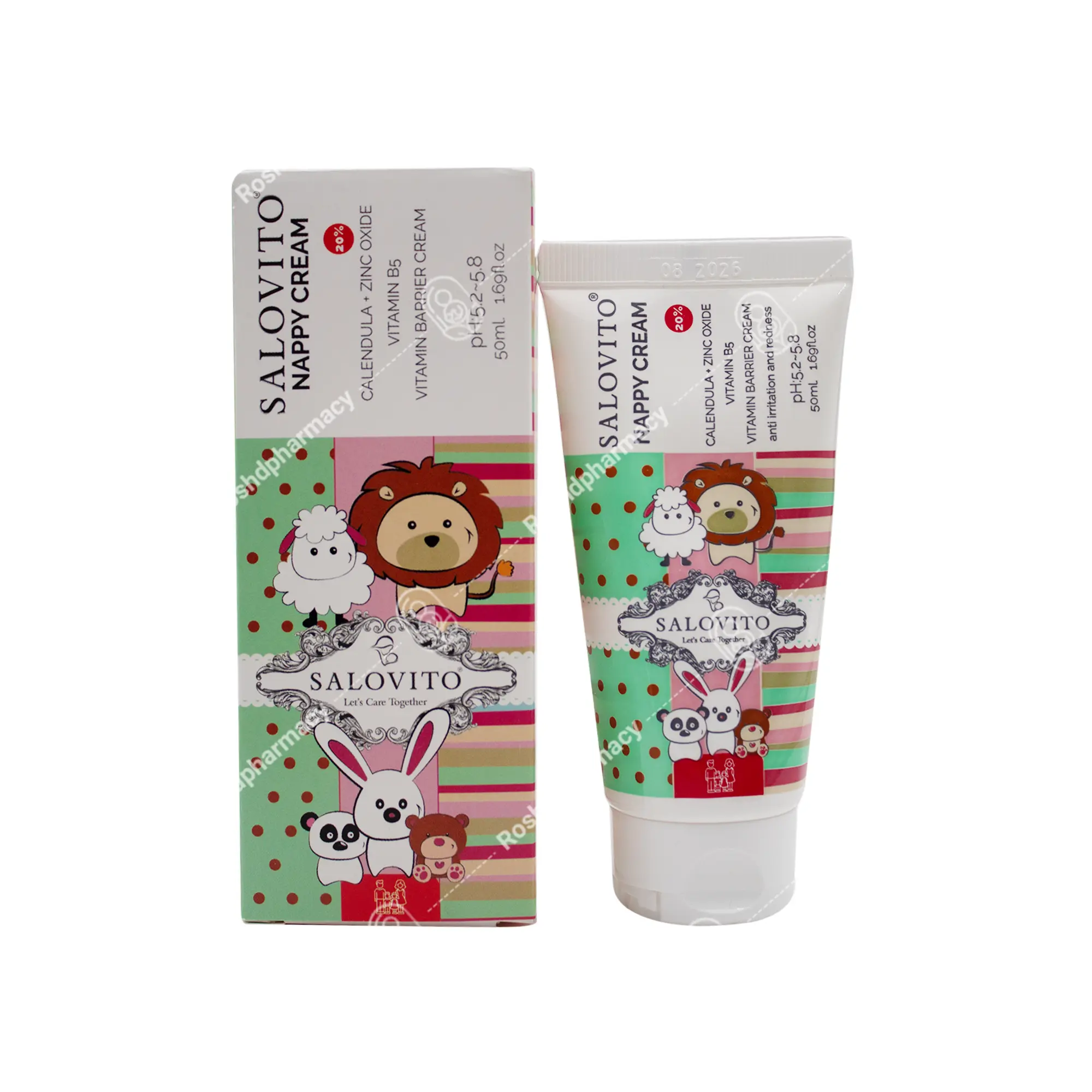 کرم پای زینک اکساید 20 درصد سالویتو