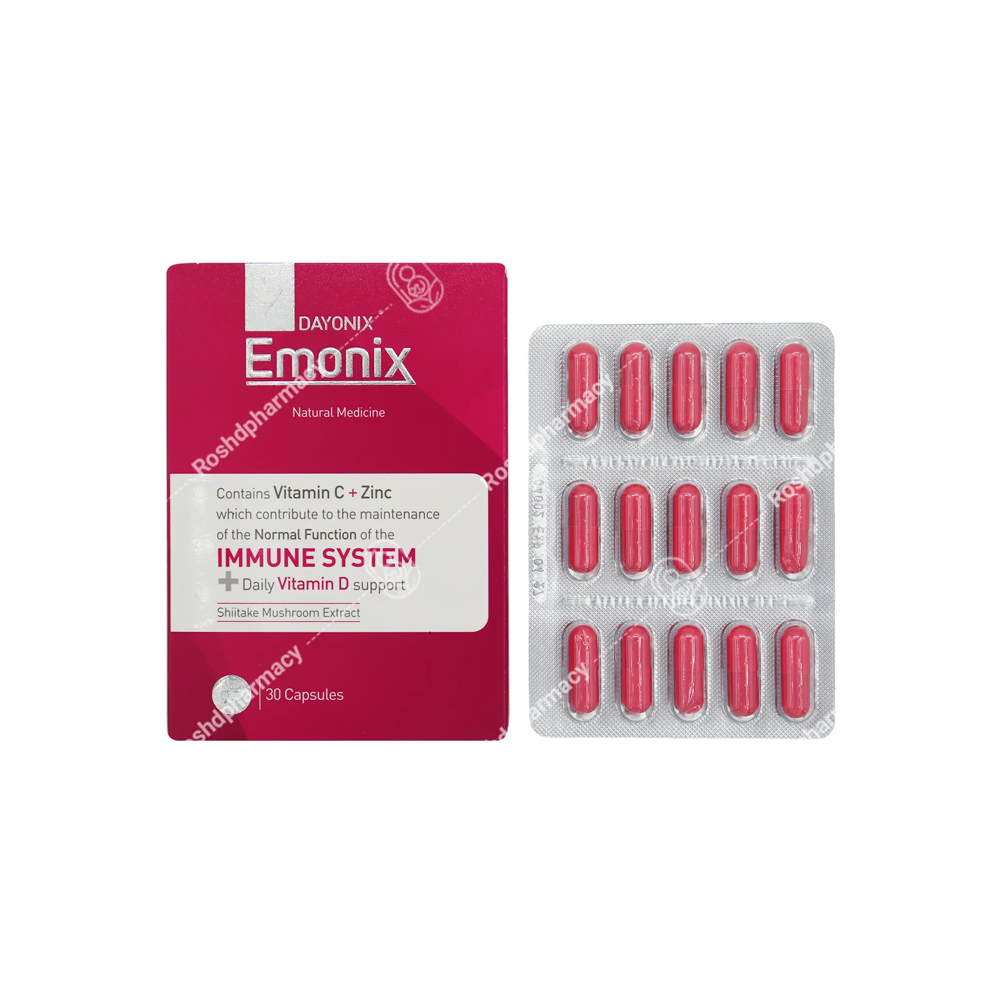 کپسول امونیکس دایونیکس فارما 30 عدد