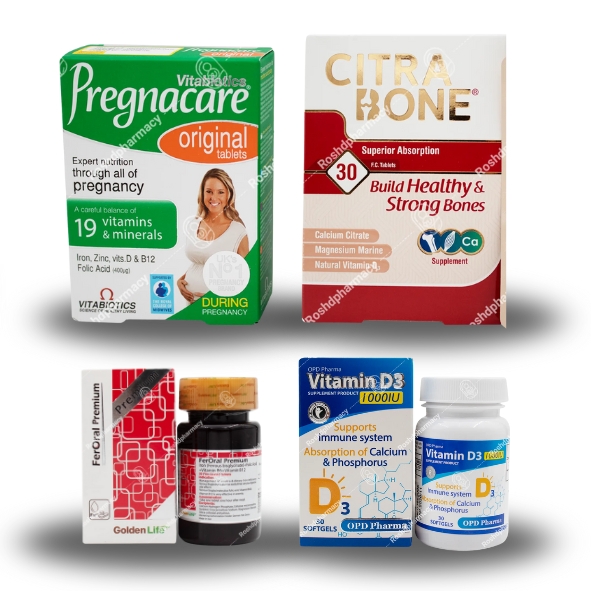 پک مکمل های ضروری مادران حین و بعد از بارداری