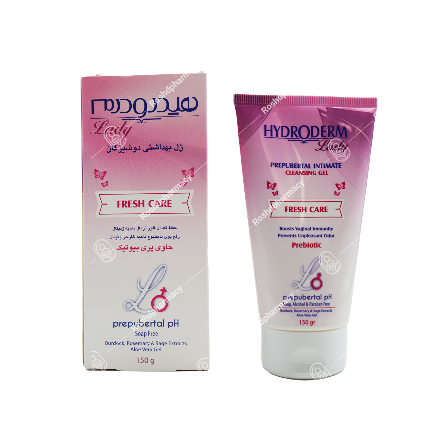 ژل بهداشتی دوشیزگان هیدرودرم