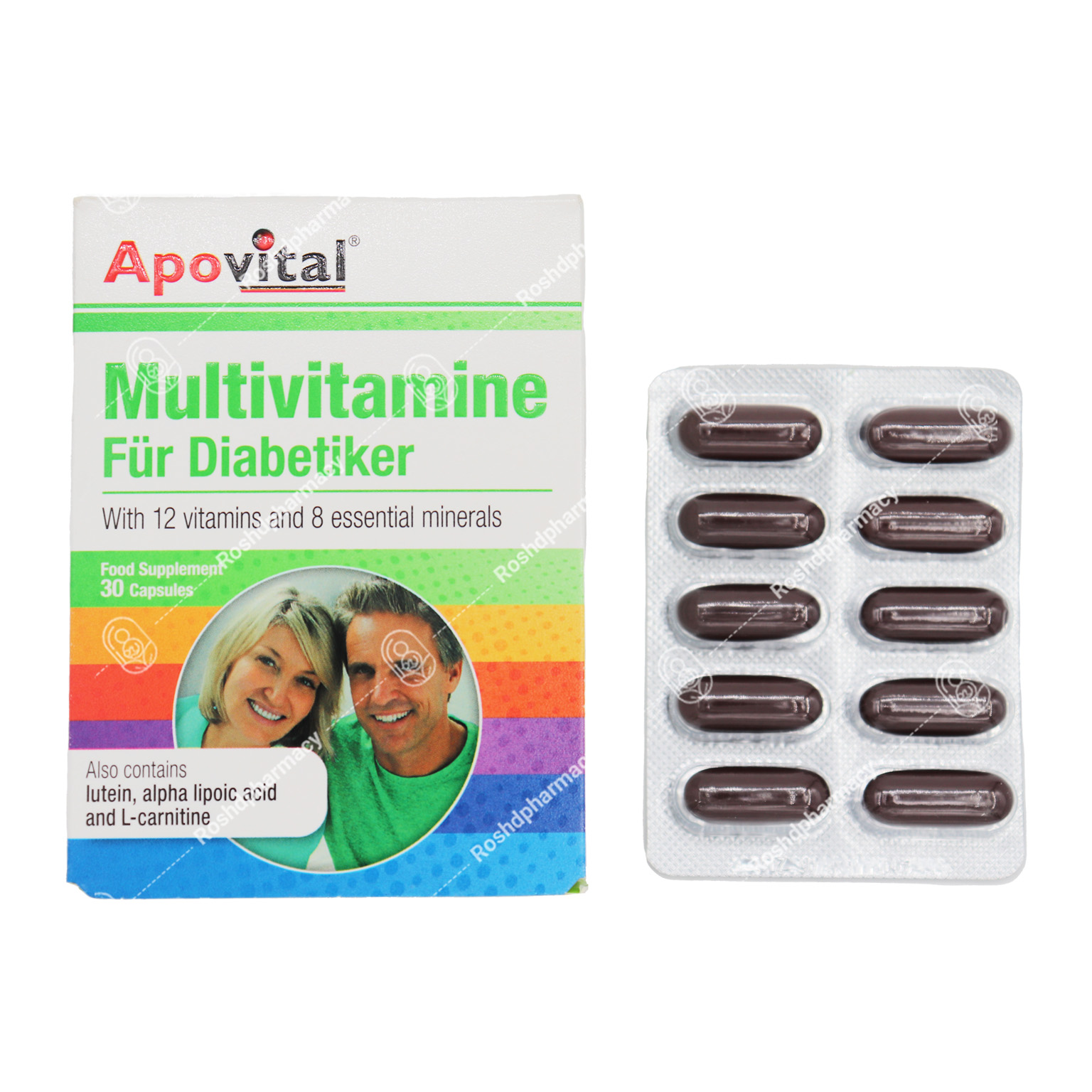 مولتی ویتامین افراد دیابتی