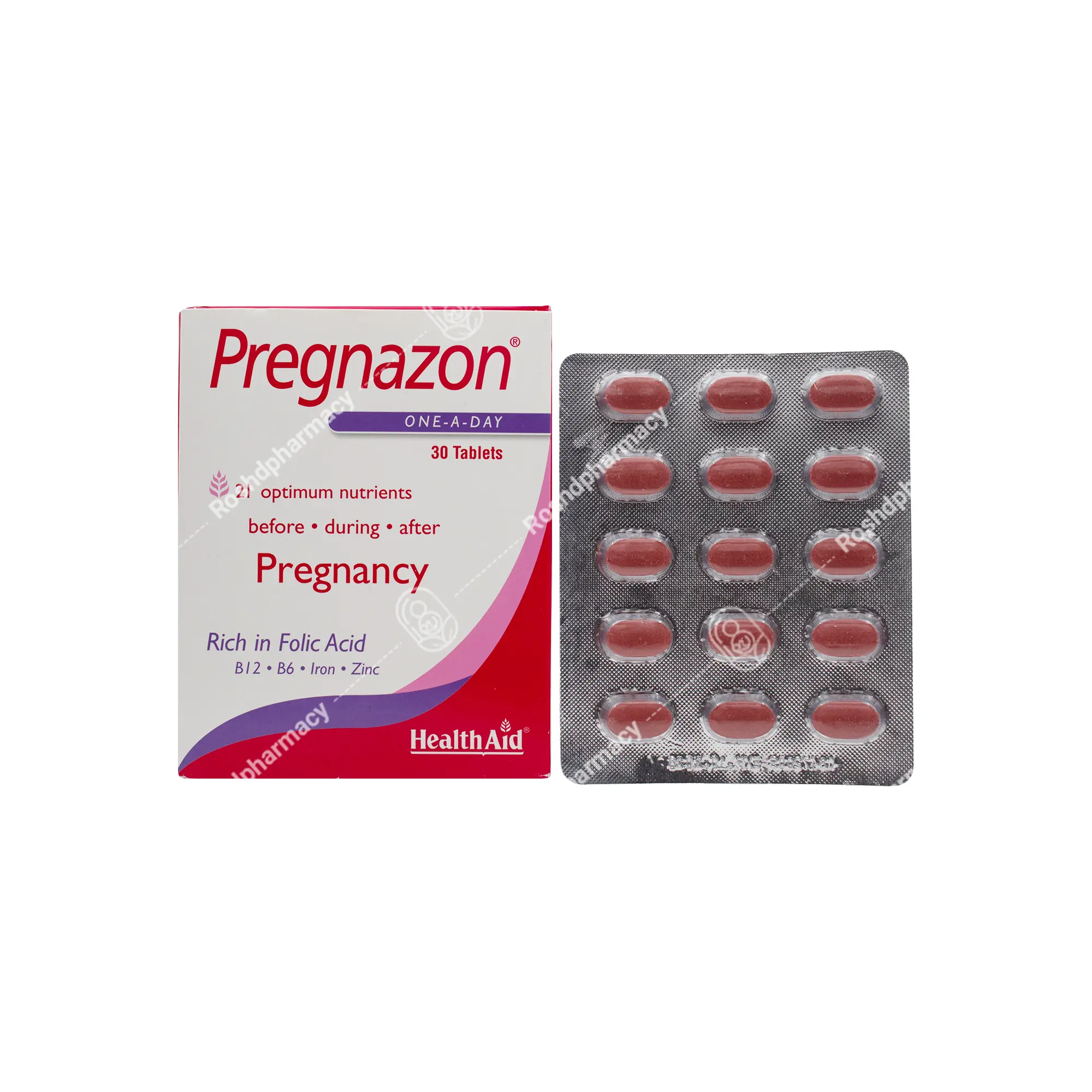 قرص پرگنازون هلث اید