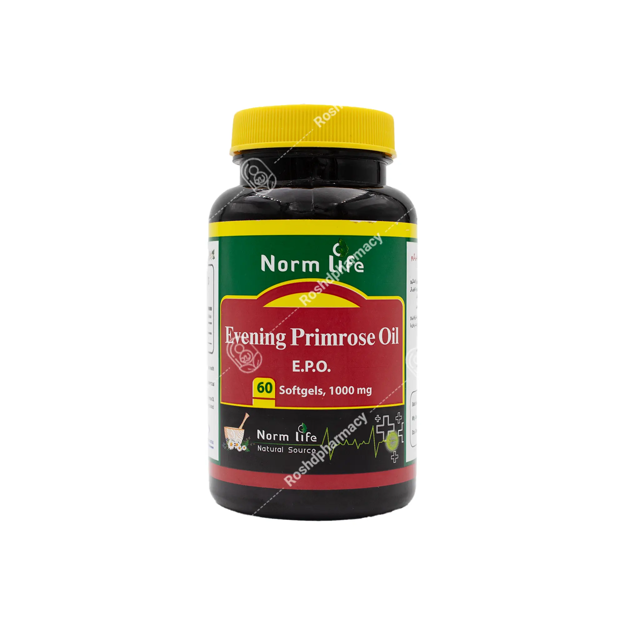 کپسول روغن گل مغربی ۱۰۰۰ وانا