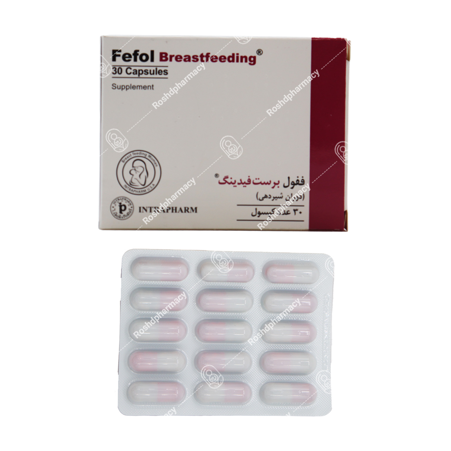 کپسول ففول برست فیدینگ اینترافارم 30 عدد