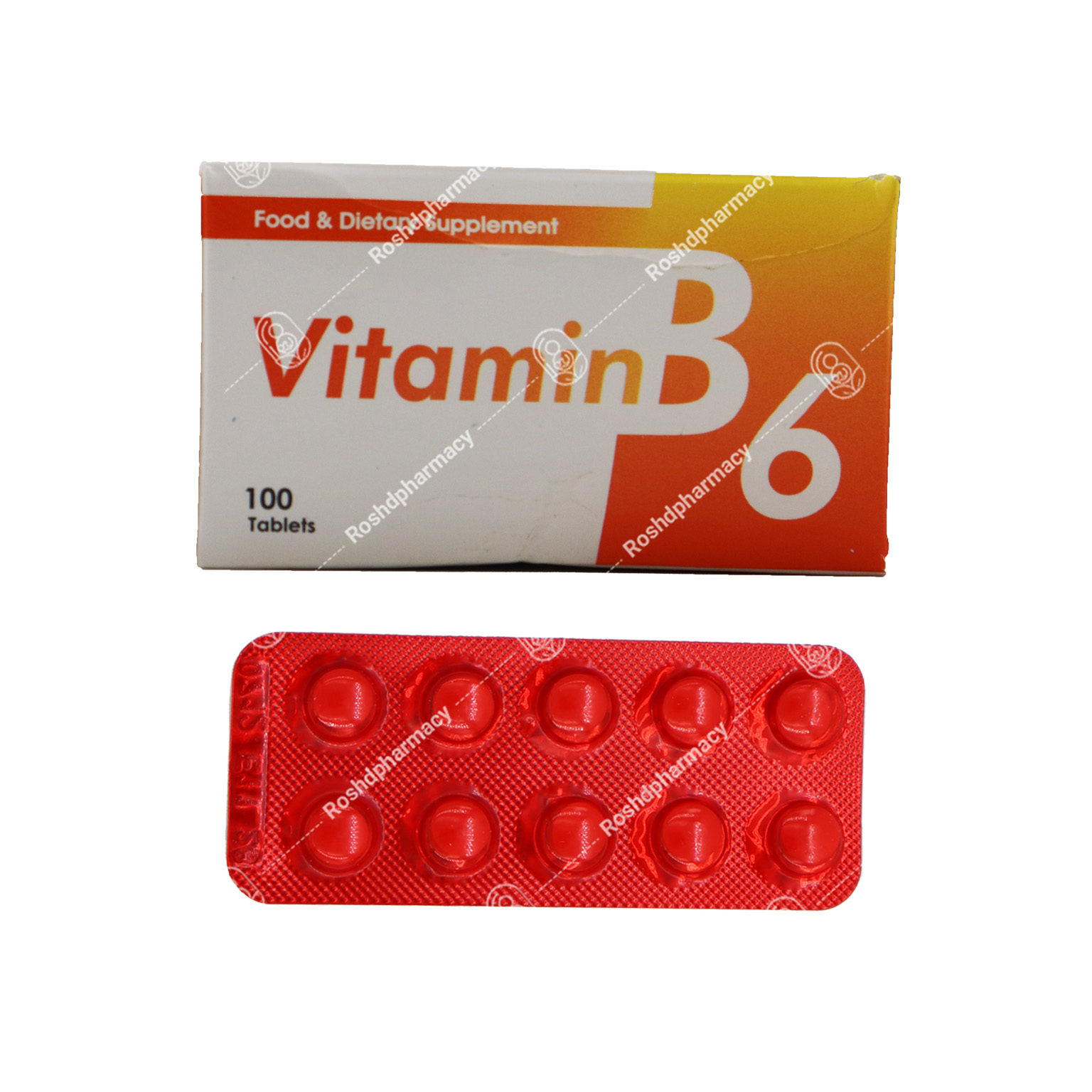قرص ویتامین B6 دارو پخش 40 میلی گرم