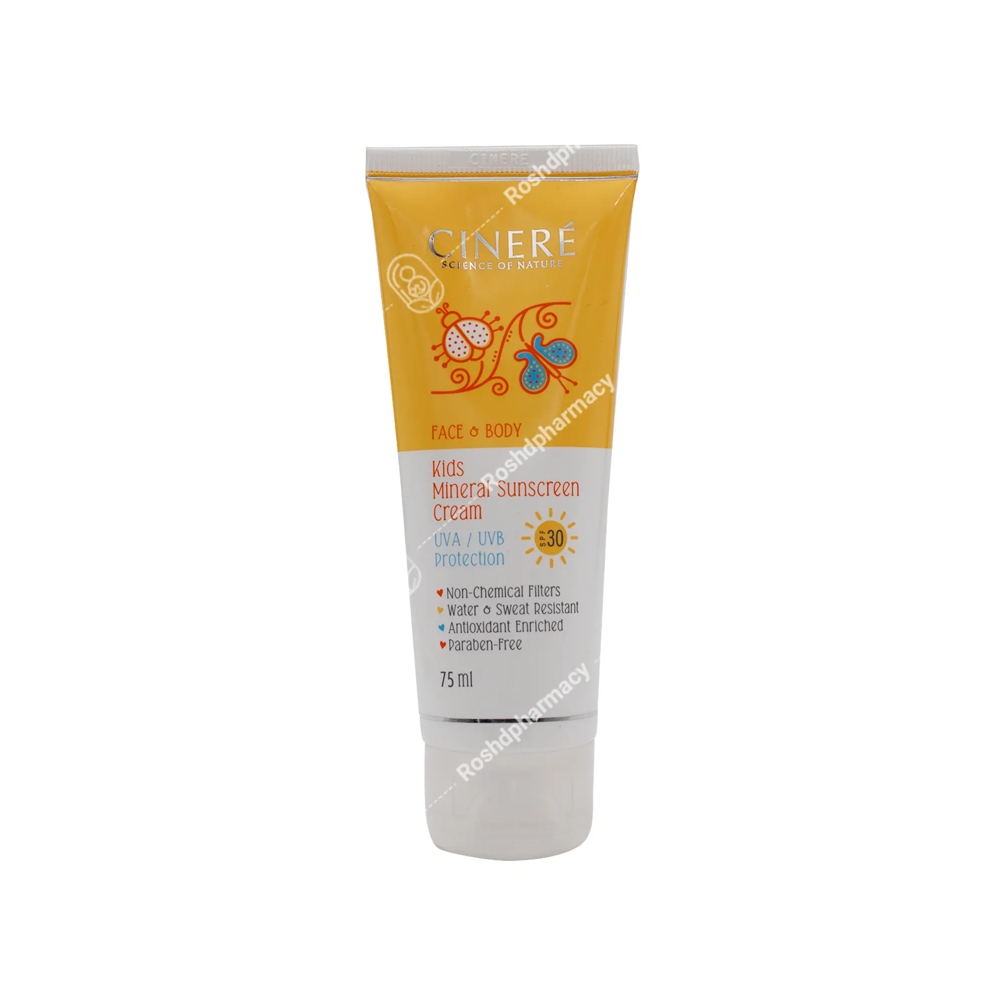 کرم ضد آفتاب کودک SPF30 سینره