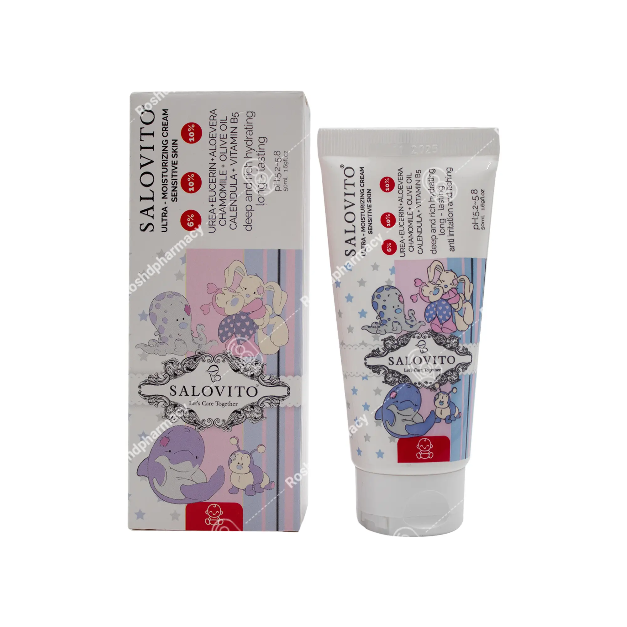 مرطوب کننده کودک اوره 6 درصد سالویتو