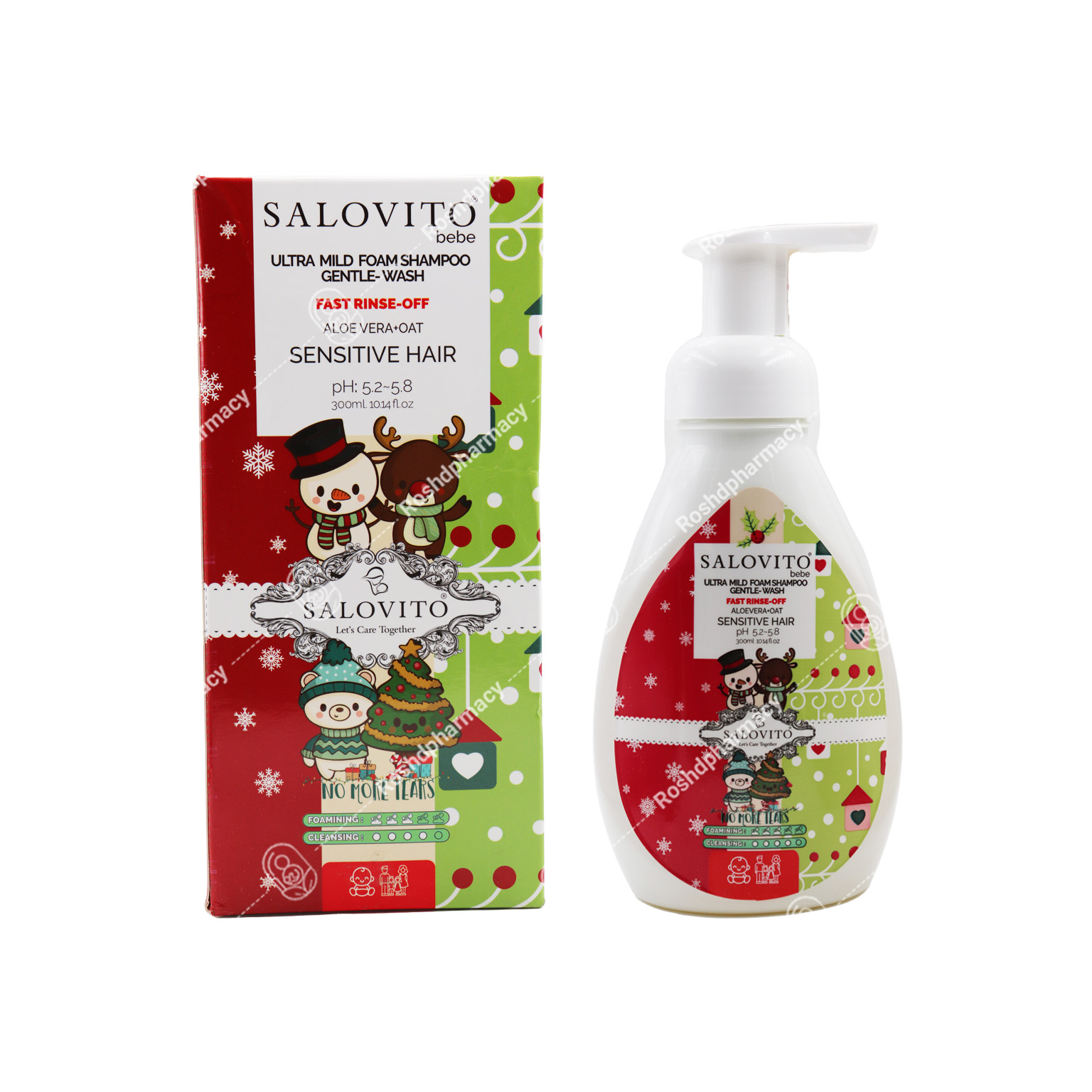 شامپو فوم کودک سالوویتو