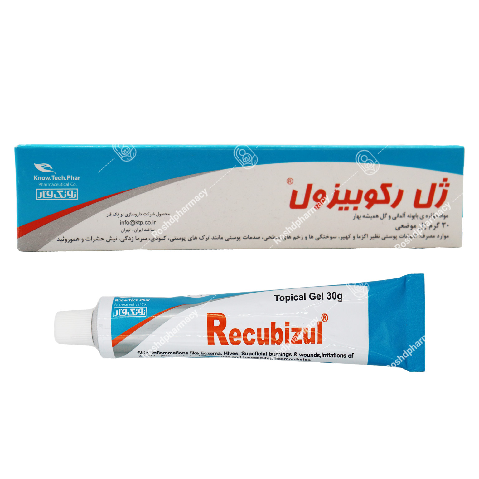 ژل موضعی رکوبیزول نوتک فار 30 گرم