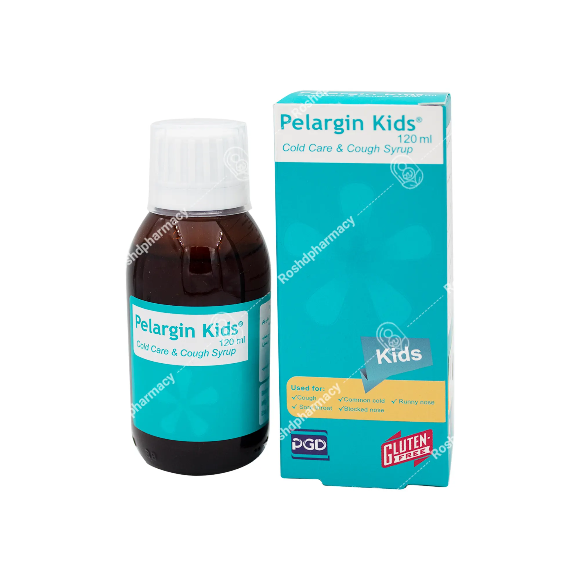 پلارژین شربت سرماخوردگی و ضد سرفه