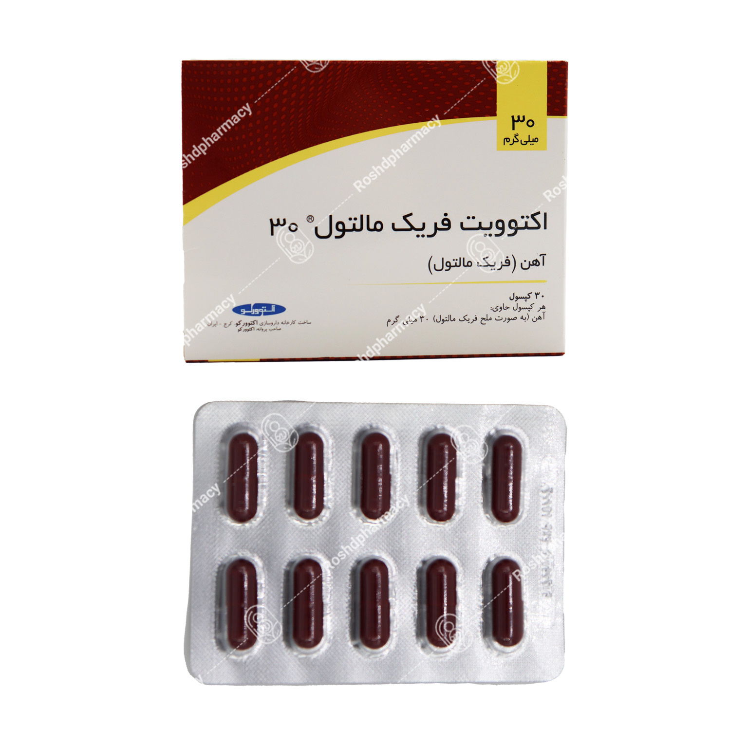 کپسول اکتوویت فریک مالتول 30 اکتوورکو